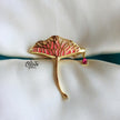 Lotus Leaf Brooch-991