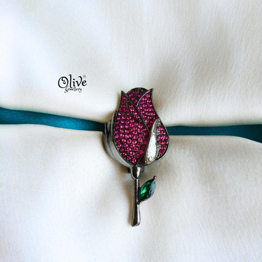 Rose Flower Brooch-995
