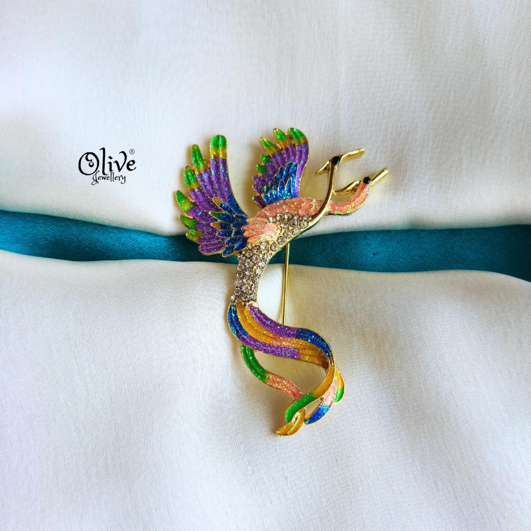 Phoenix Brooch-997