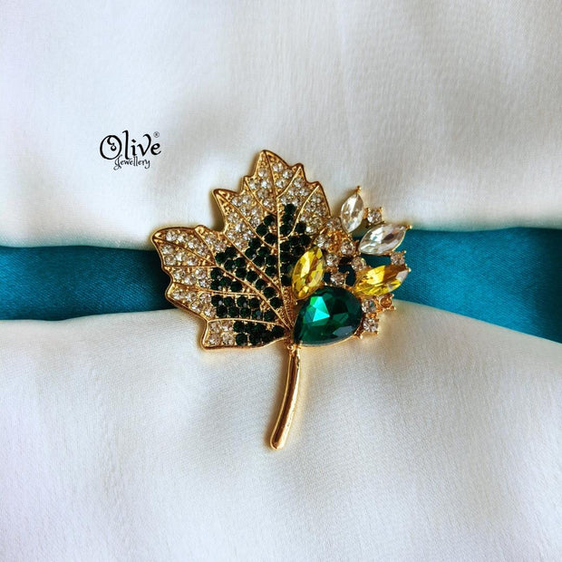Maple Leaf  Brooch-1003