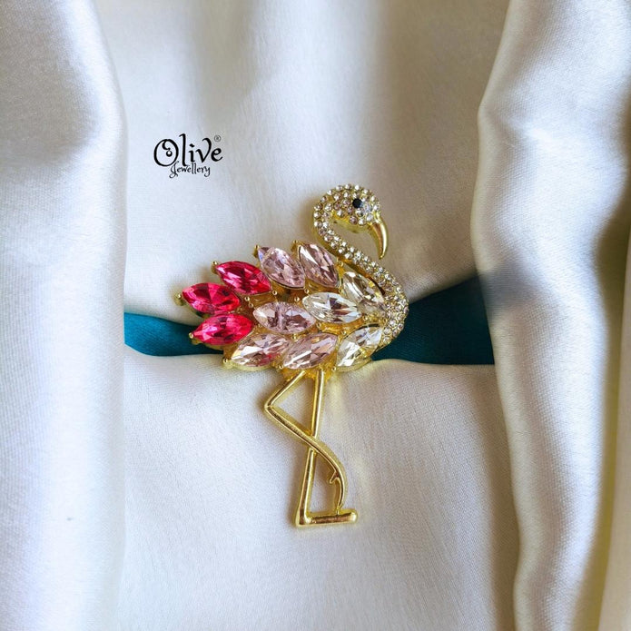 Flamingo  Brooch -1011