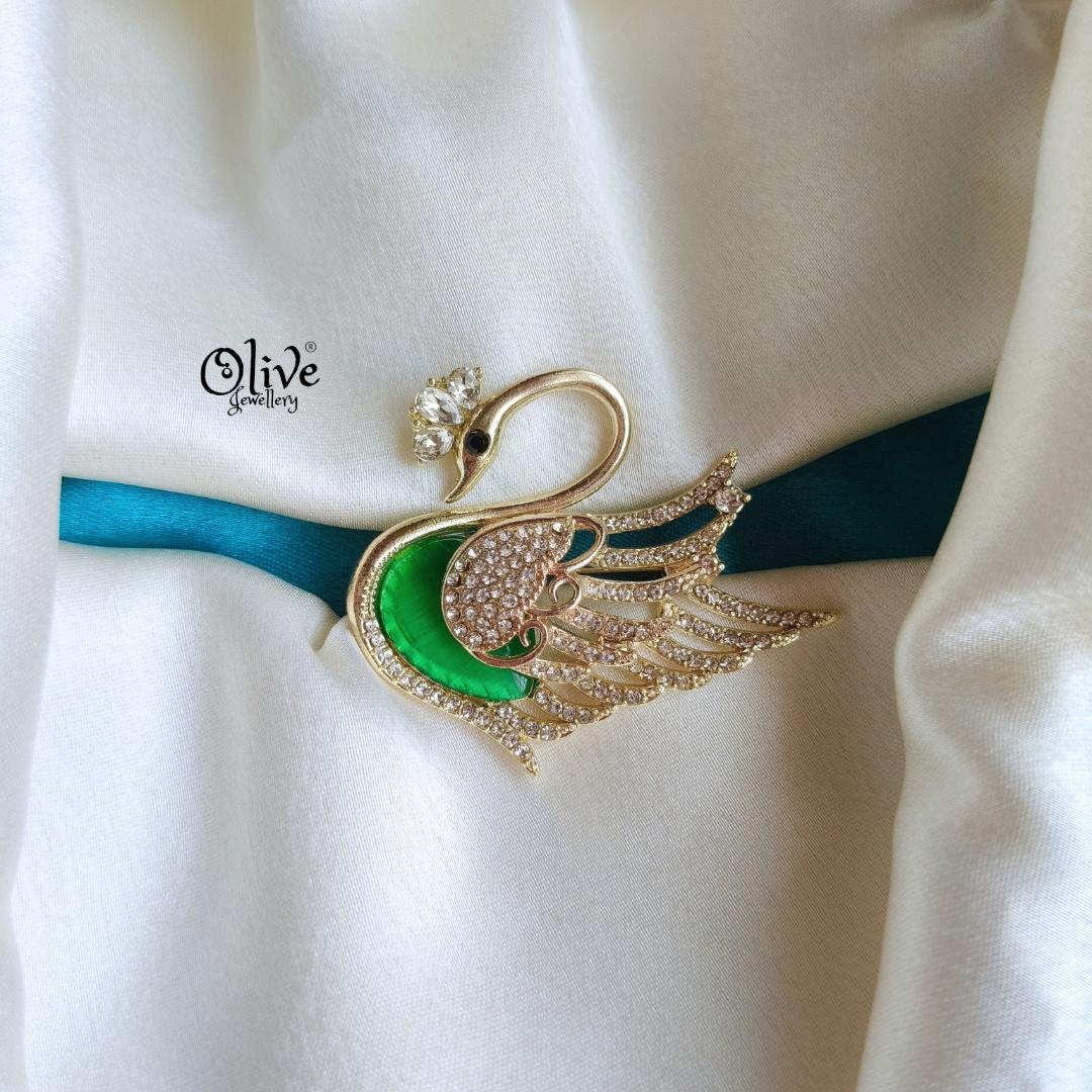 Swan  Brooch -1020