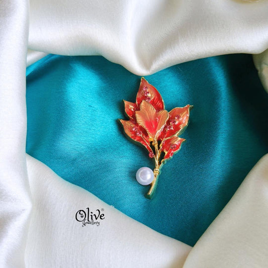 Leaf Brooch-1022