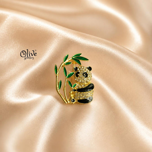 Panda Brooch - 1028