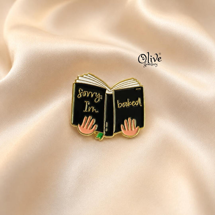 Quotation Brooch - 1033