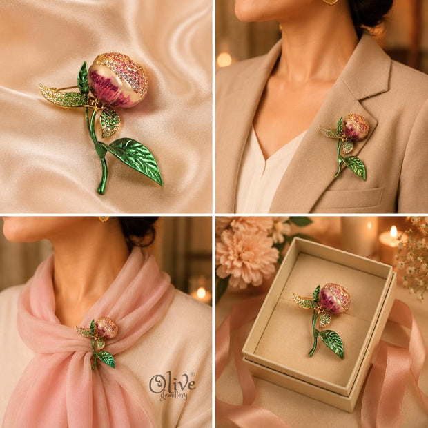 Blush Bloom Brooch
