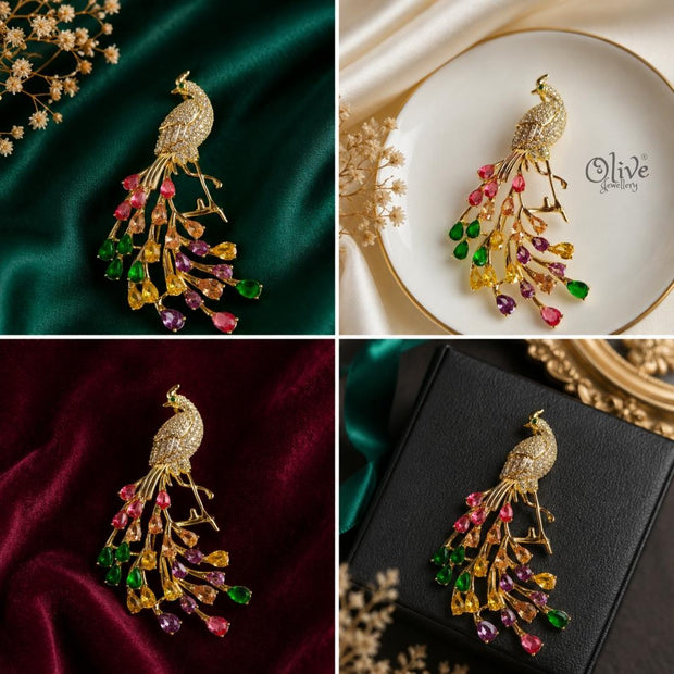 Peacock Brooch/Pendant