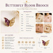 Butterfly Bloom Brooch