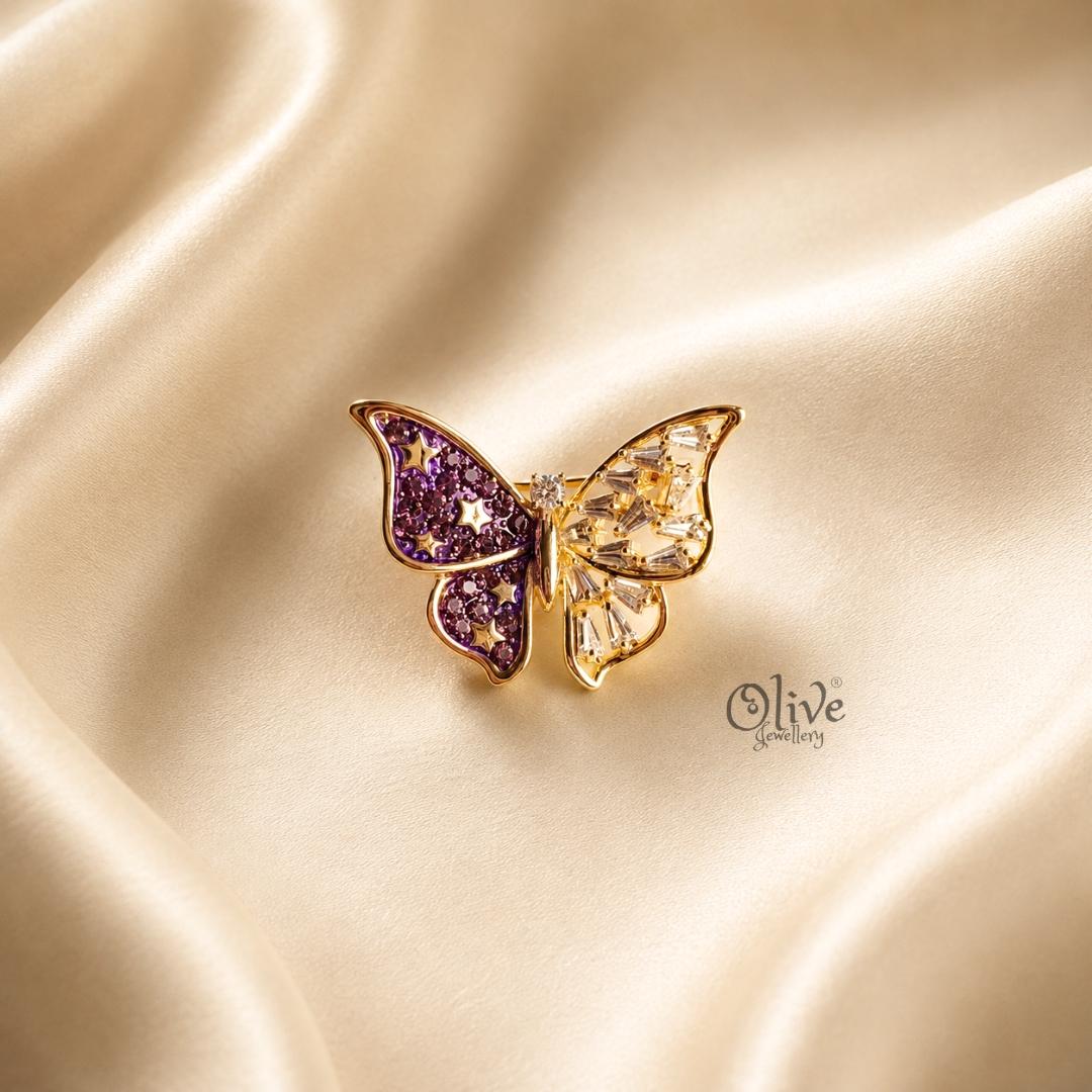 Butterfly Bloom Brooch