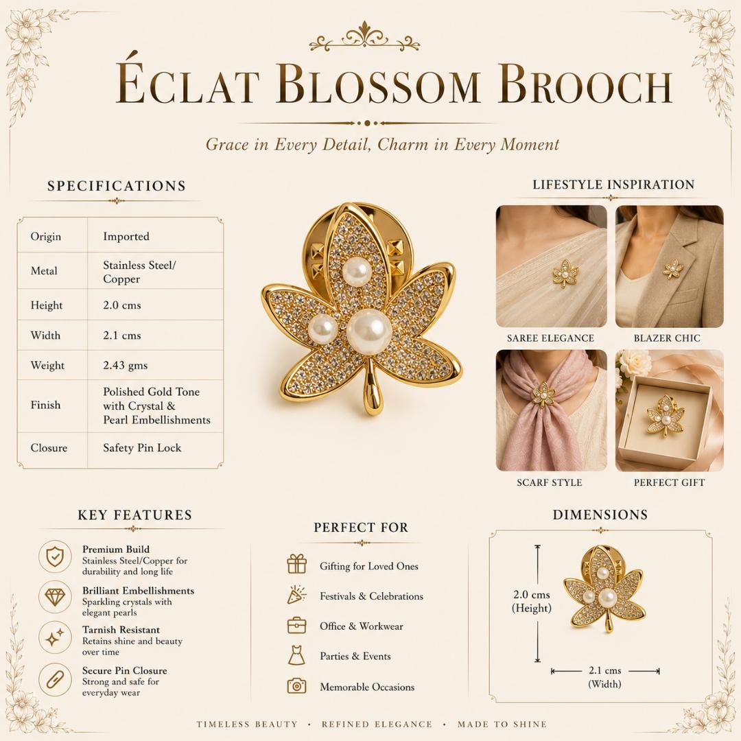 Eclat Blossom Brooch