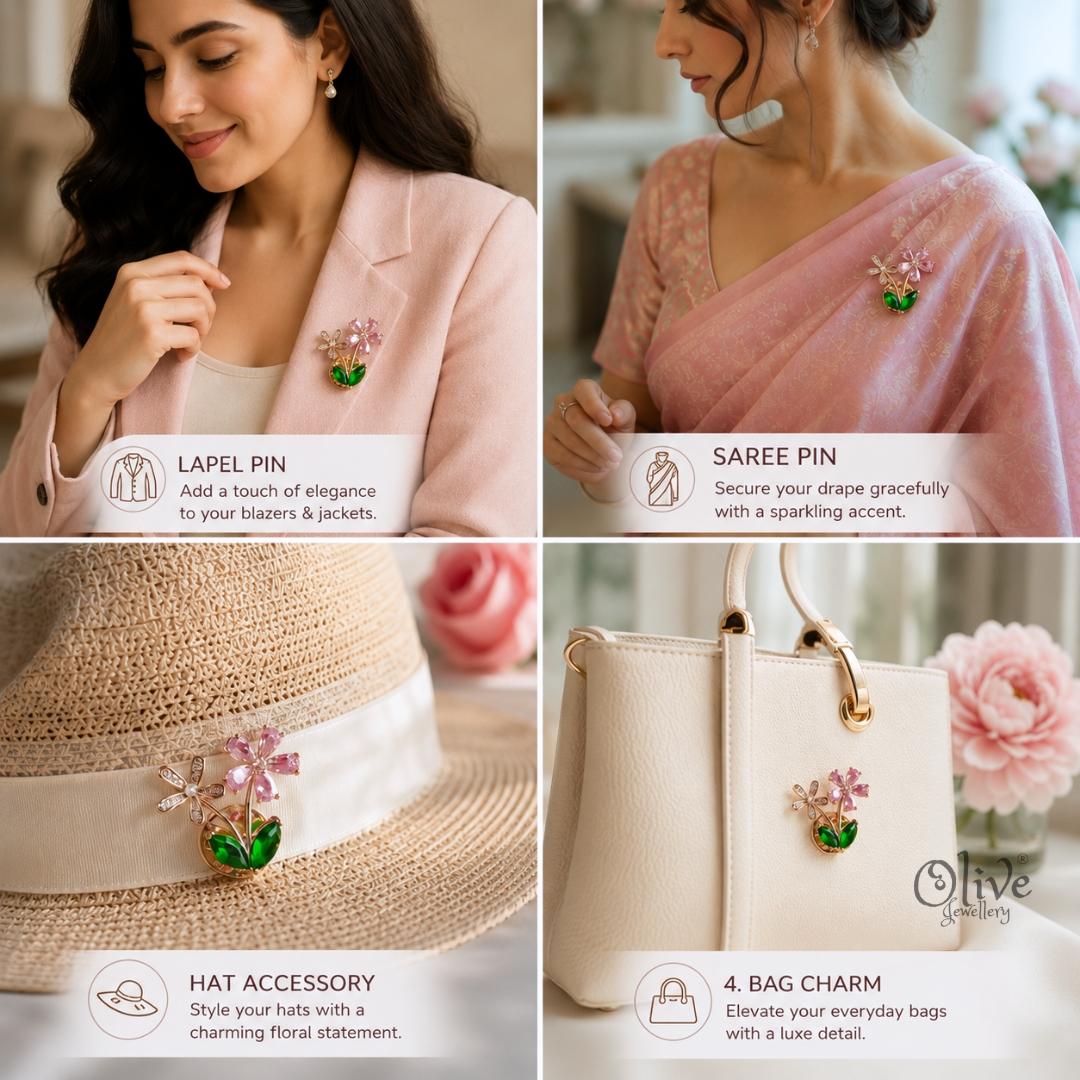 Giving Flower Brooch