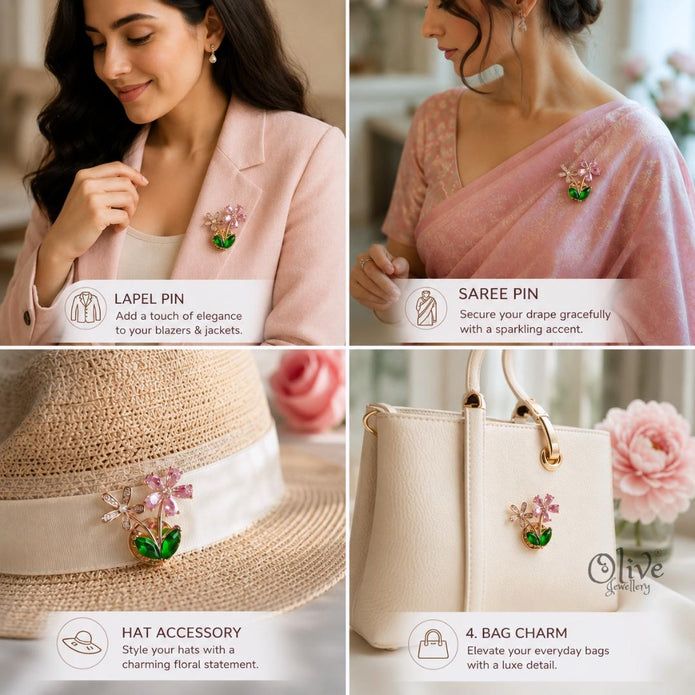 Giving Flower Brooch