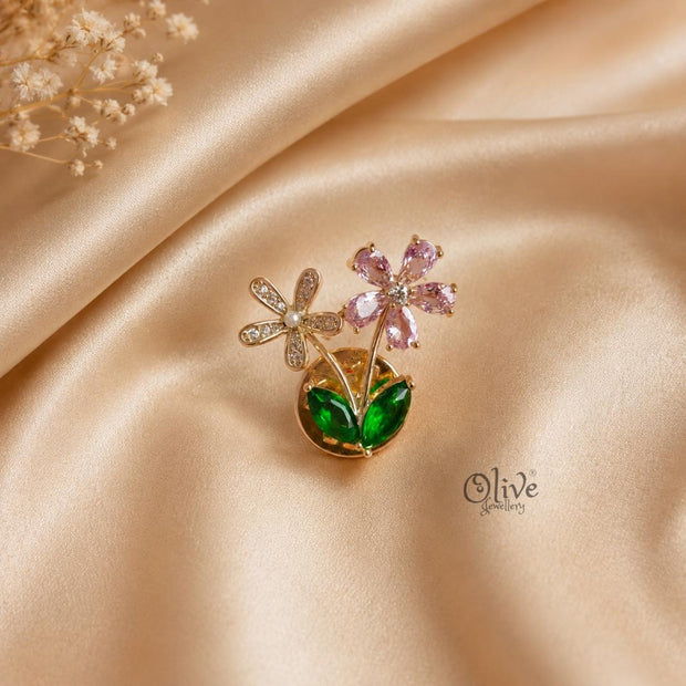 Giving Flower Brooch
