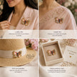 Butterfly  Crystal Brooch