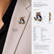 Owl Brooch