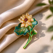 Lotus Bloom Brooch
