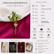 Verde Blossom Brooch