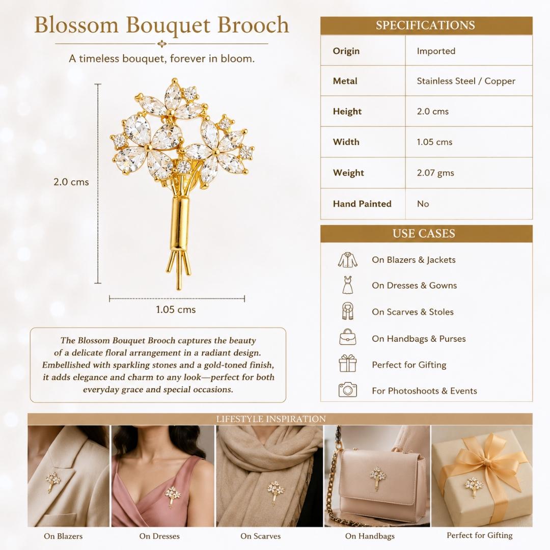 Blossom Bouquet Brooch