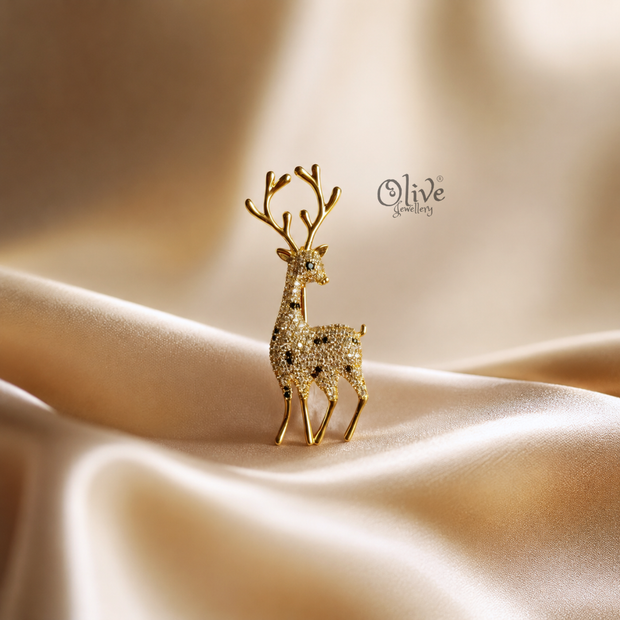 Deer Brooch