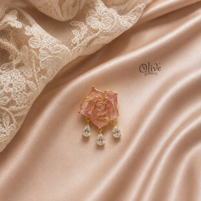 Rose Brooch