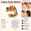 Floral Pearl Brooch/Pendant