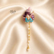 Amethyst Cascade Brooch
