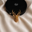 Regal Deer Brooch