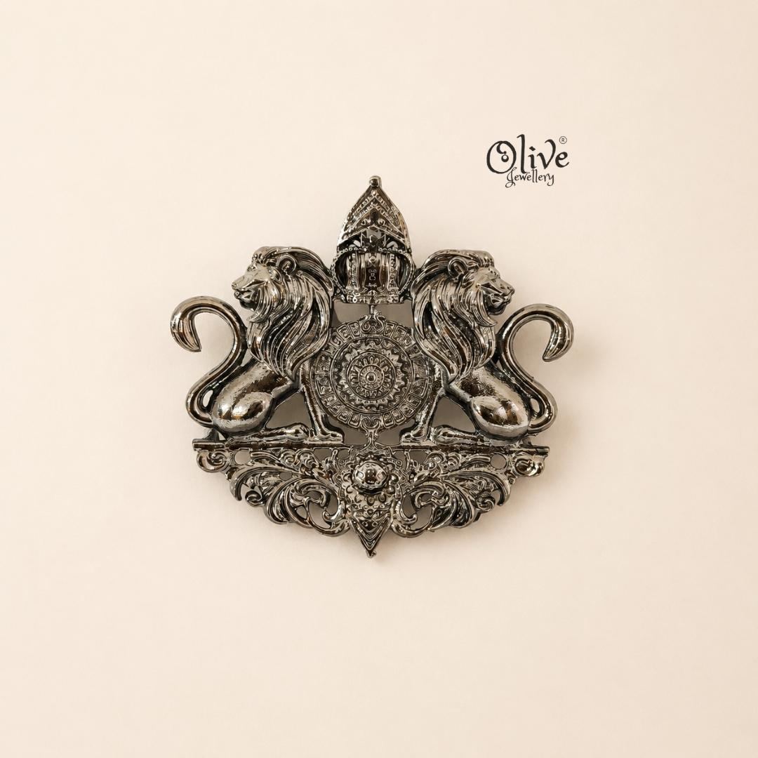 Brooch Collection-1087 (Silver Shade)