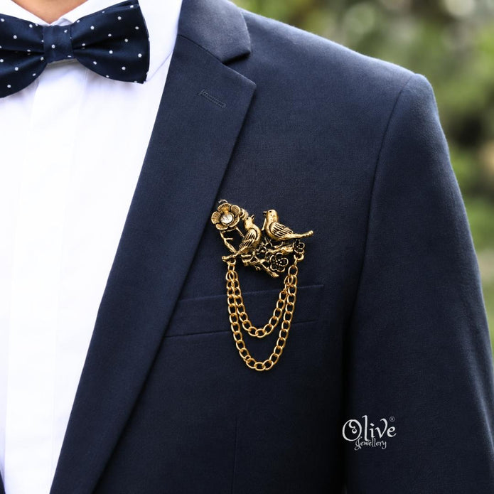 Brooch Collection-1097 (Gold Shade)