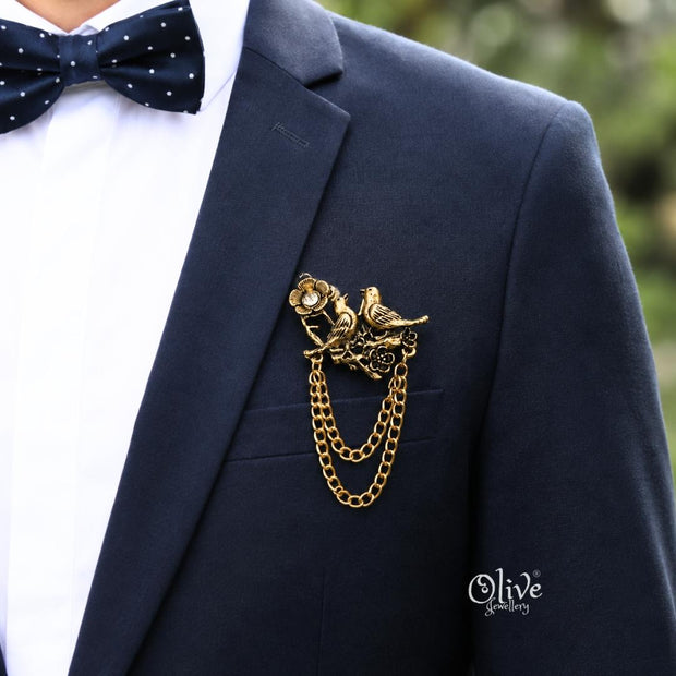 Brooch Collection-1097 (Gold Shade)