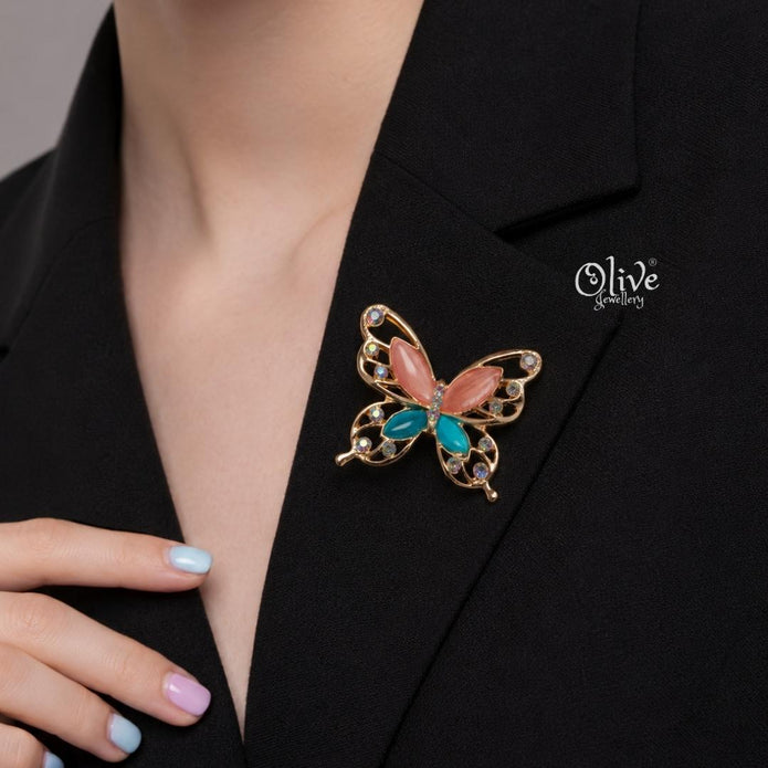 Celeste Butterfly Brooch