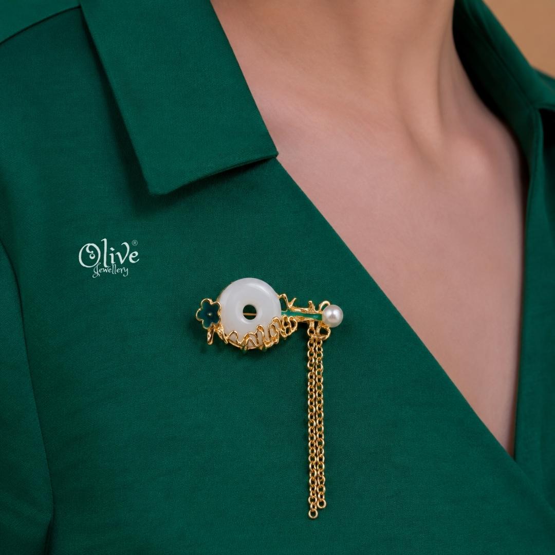 Infinity Bloom Brooch