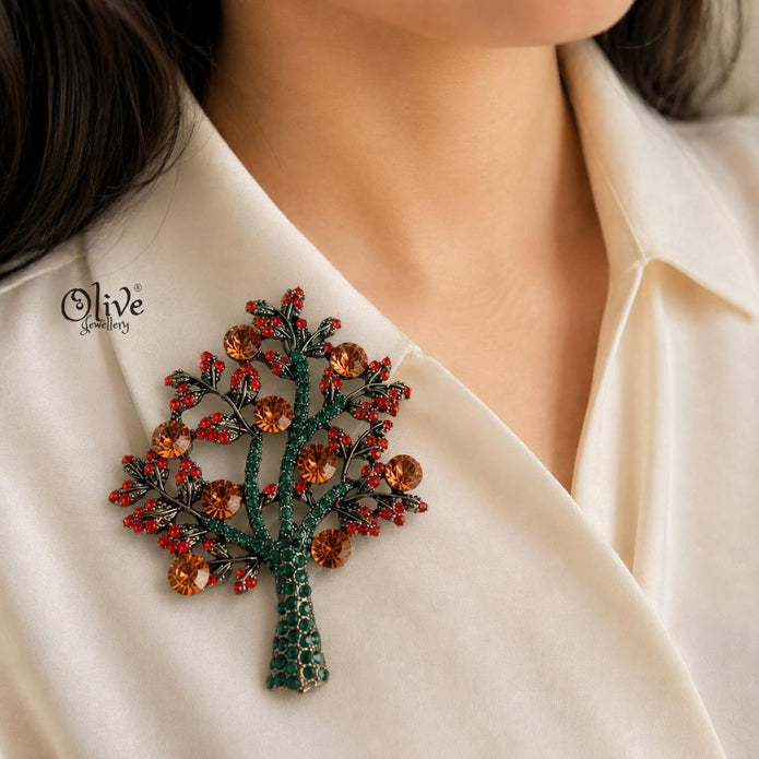 Tree Of Splendor Brooch (Pendant)