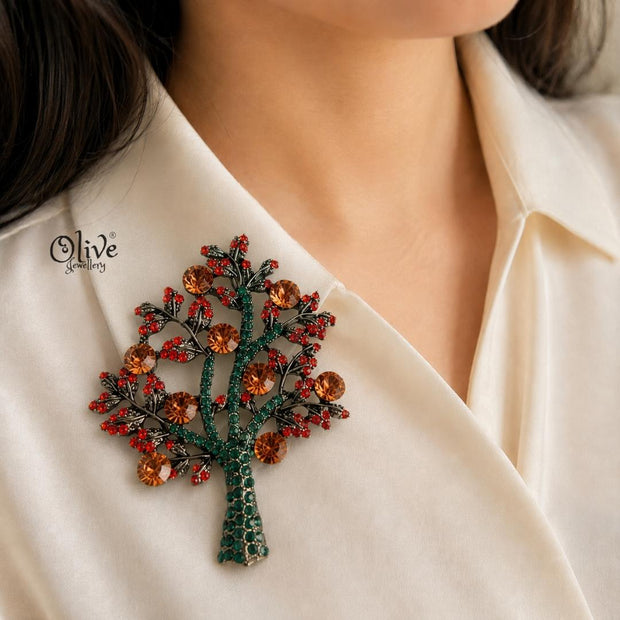 Tree Of Splendor Brooch (Pendant)