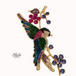 Verdant Plumage Brooch