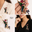 Verdant Plumage Brooch