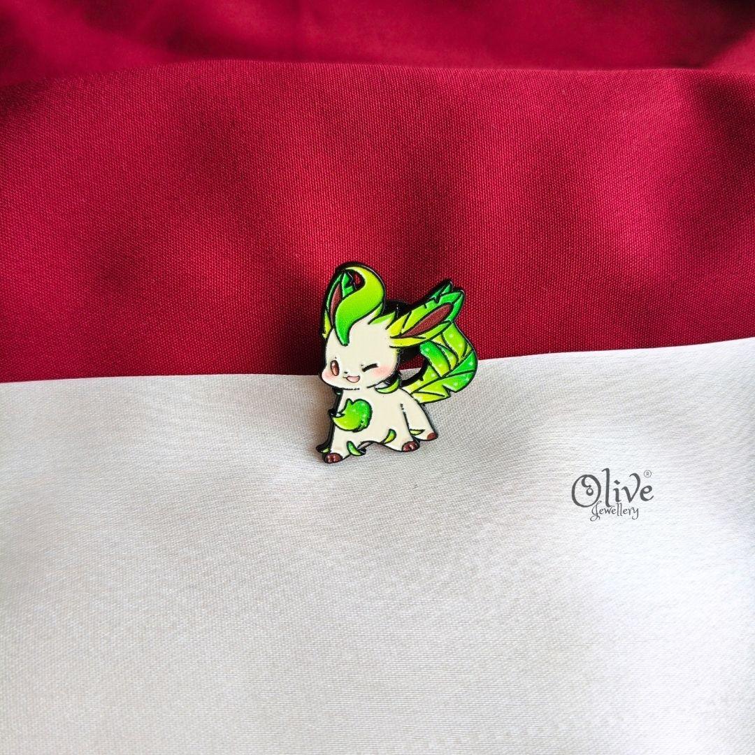 Leafeon Enamel Pin
