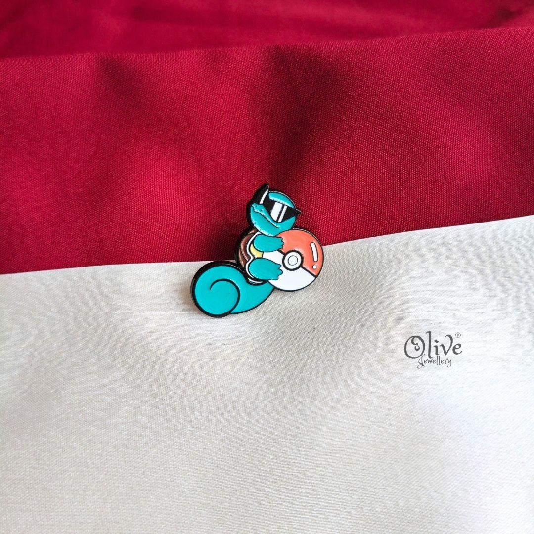 Squirtle Poké Ball Enamel Pin