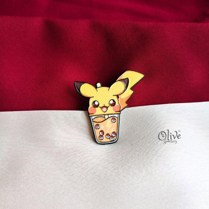Pikachu Poké Cup Enamel Pin