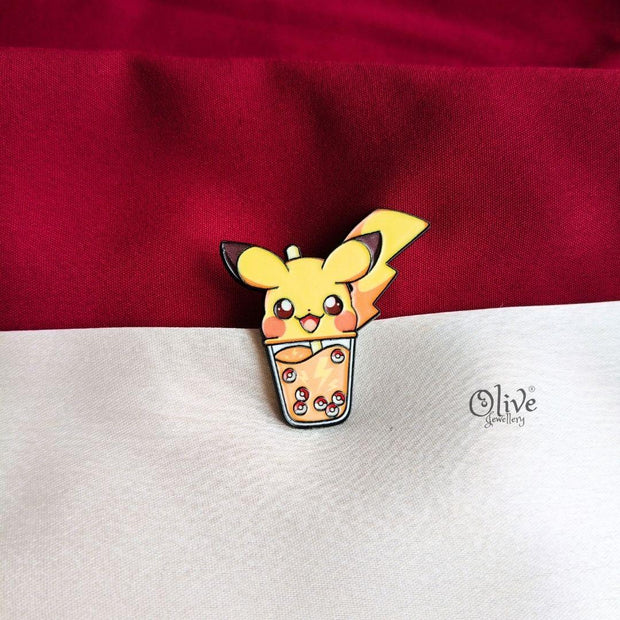Pikachu Poké Cup Enamel Pin