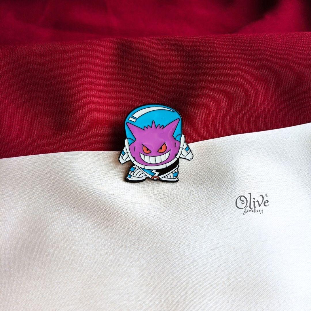 Gengar Space Ranger Enamel Pin