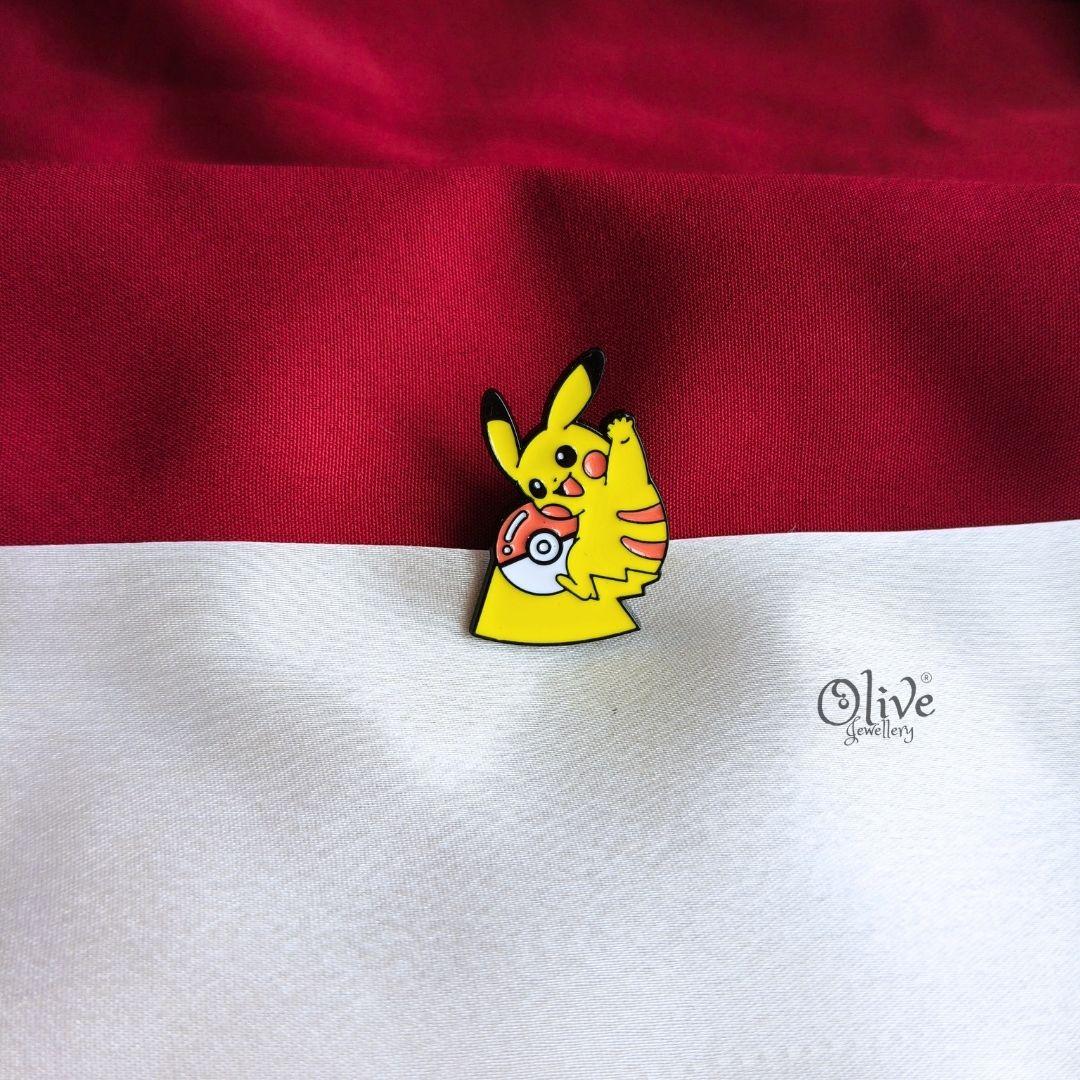 Pikachu Poké Ball Enamel Pin
