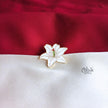 Ivory Lily Enamel Pin