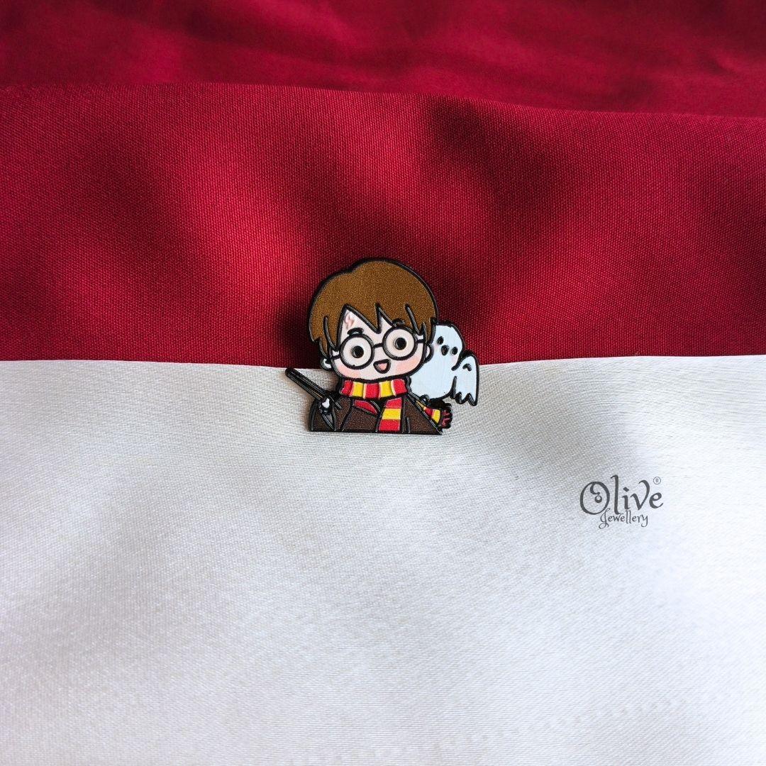 Harry Potter & Hedwig Enamel Pin