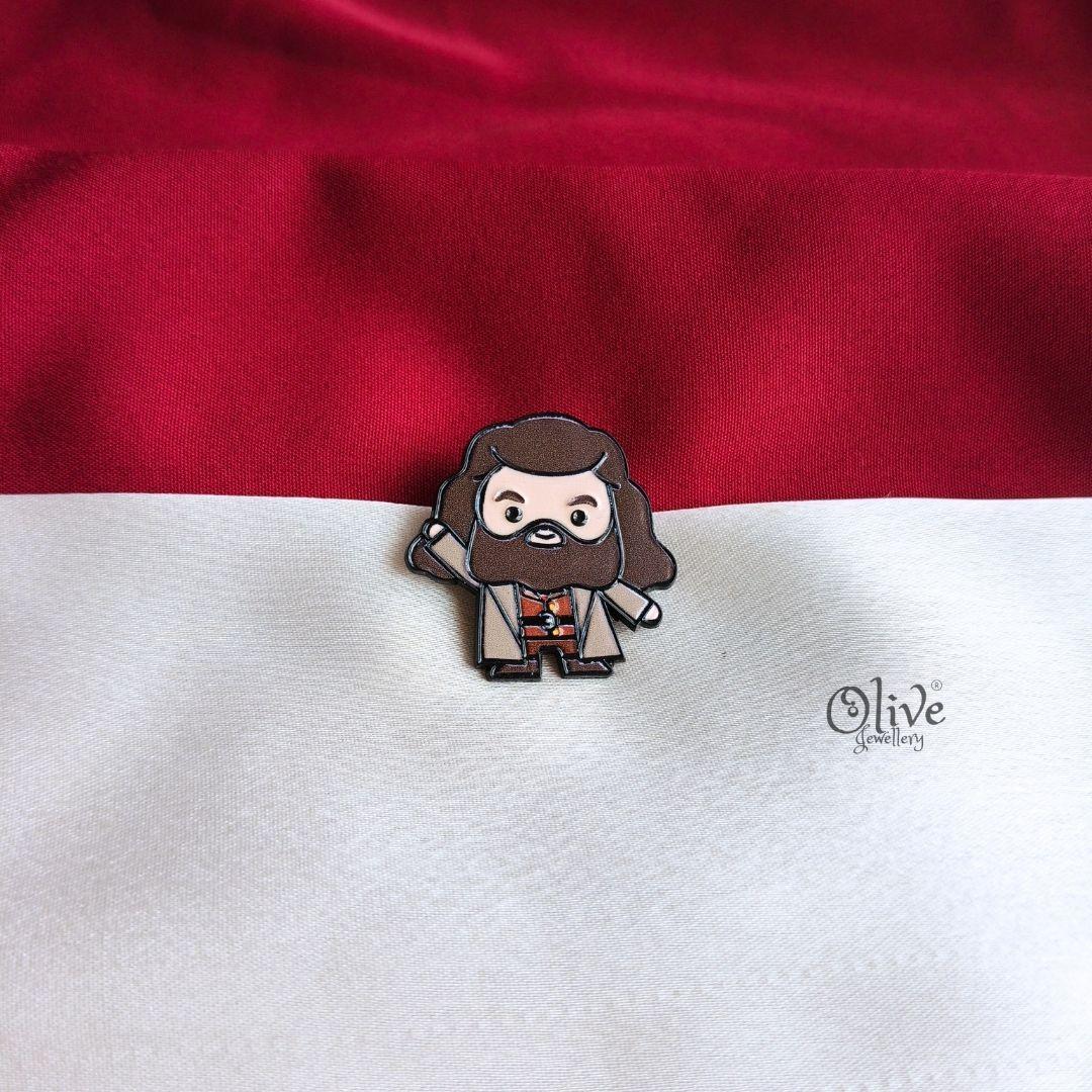 Hagrid Enamel Pin