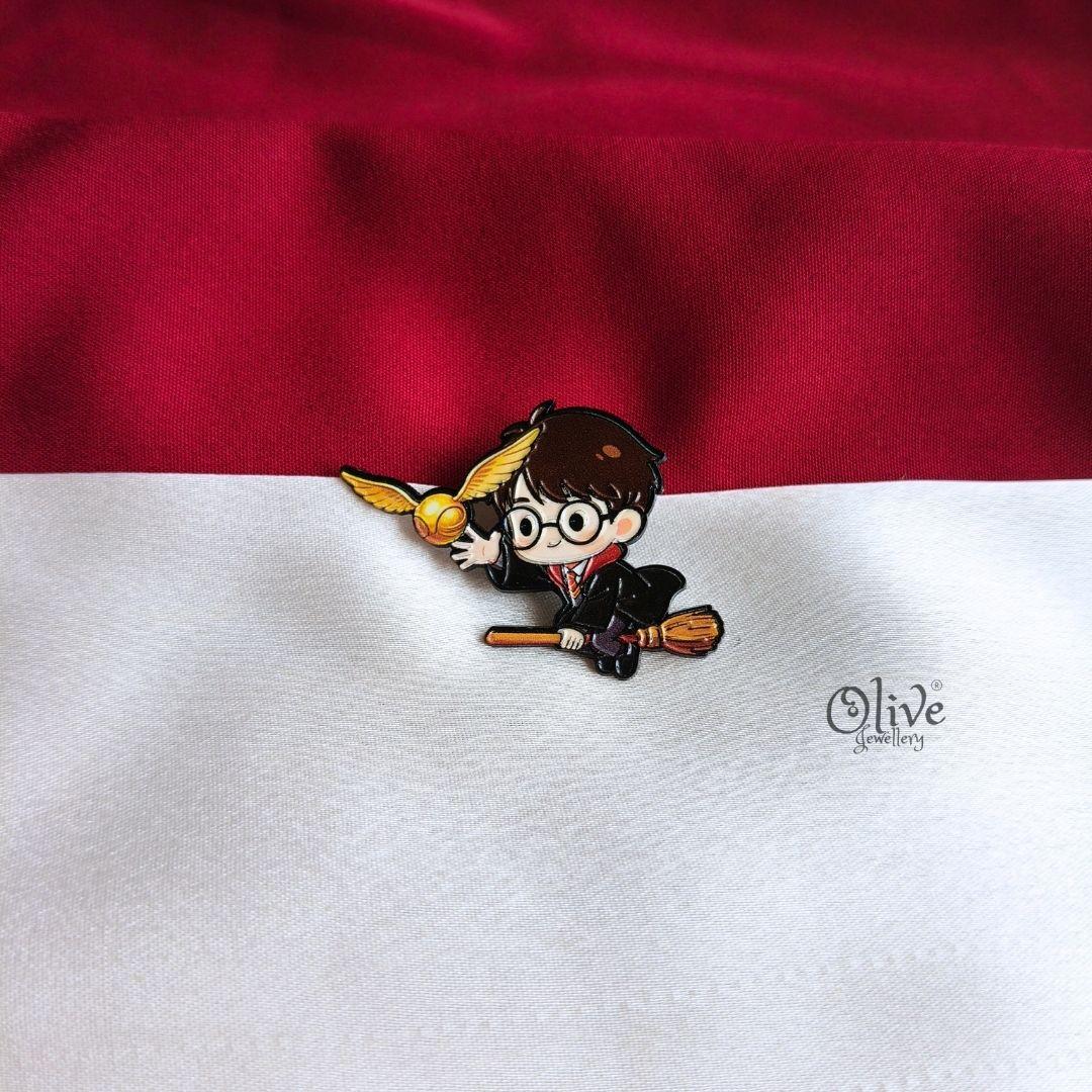 Harry Potter Golden Snitch Enamel Pin
