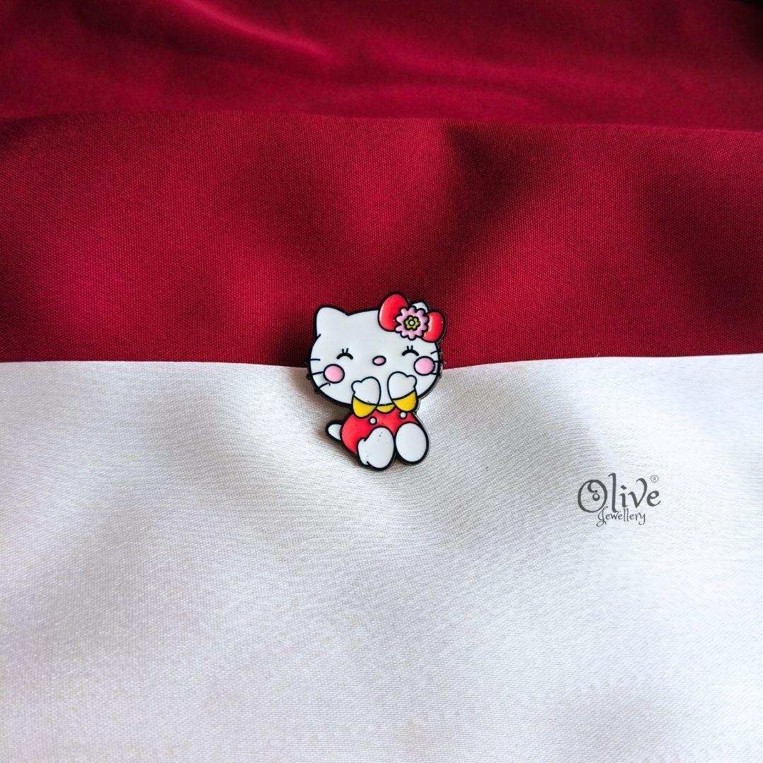 Hello Kitty Blush Enamel Pin