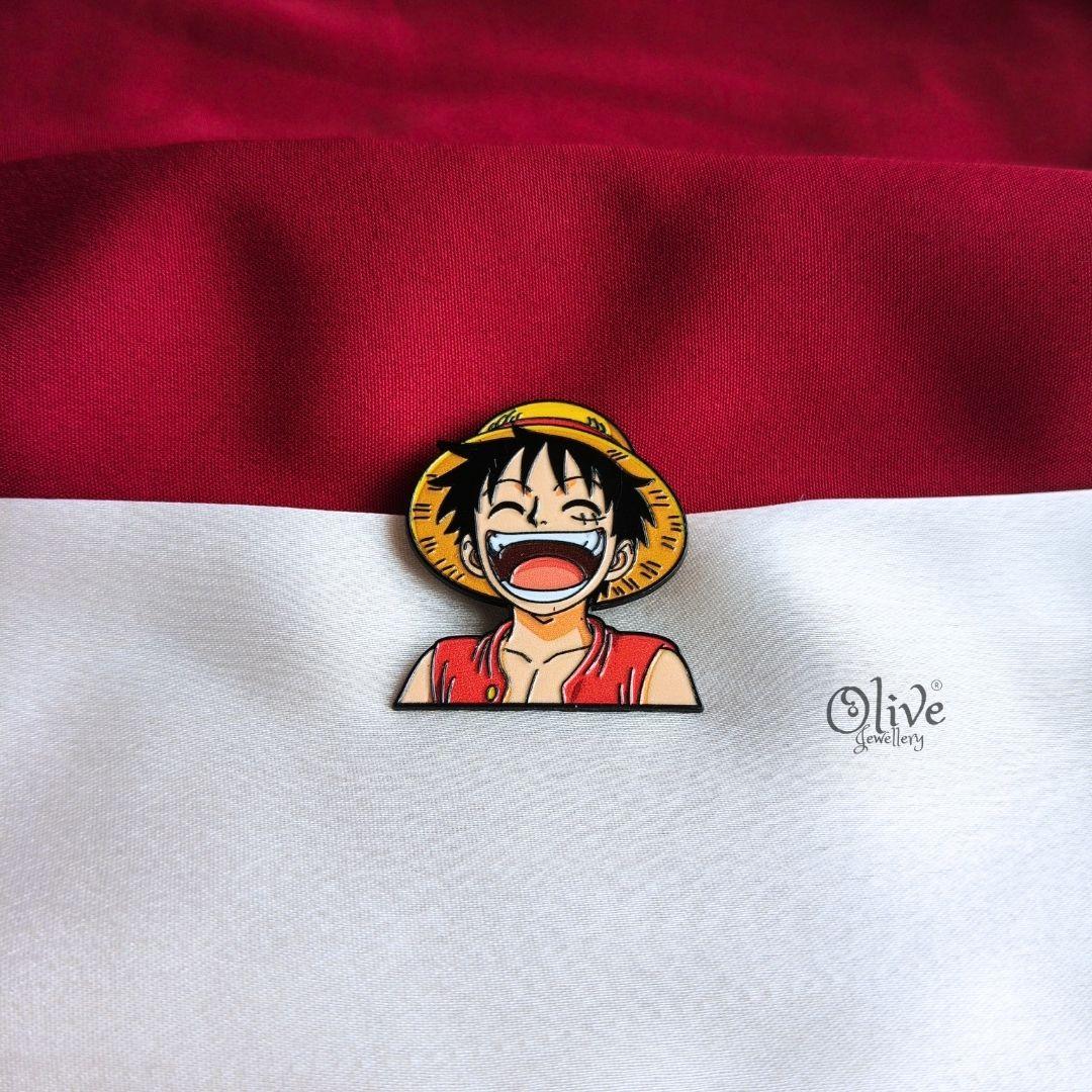Luffy Straw Hat Enamel Pin