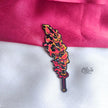 Flaming Katana Enamel Pin