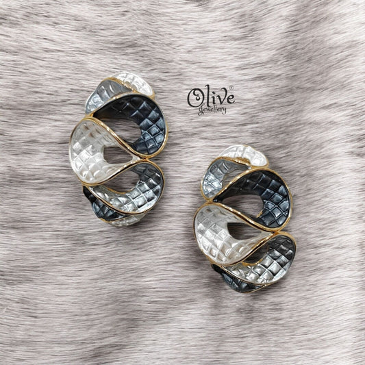 Enamel Earrings - 13